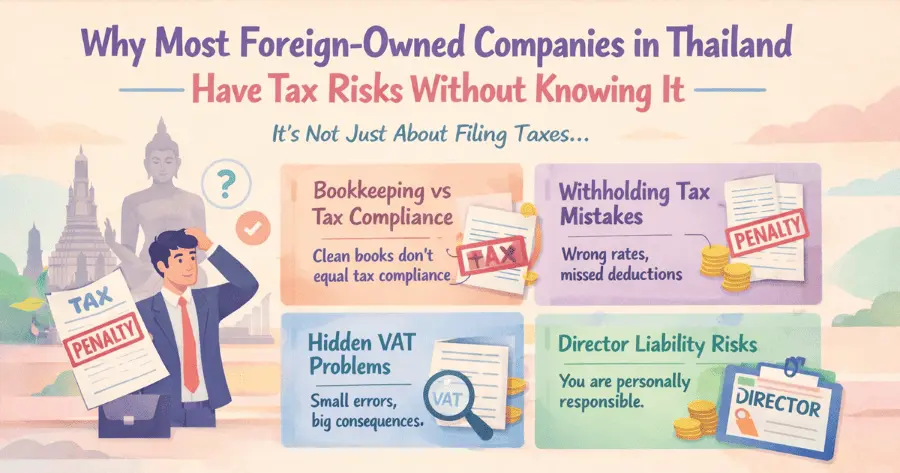 Thailand tax risks checklist for foreign-owned companies
