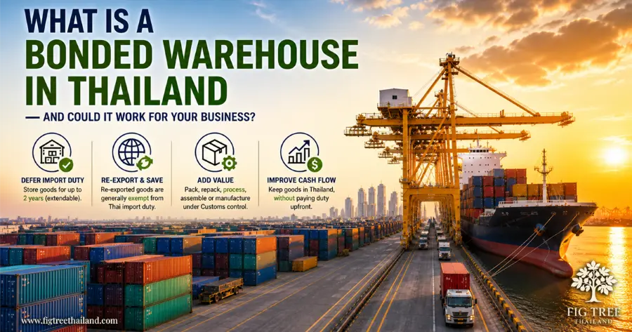 bonded warehouse in Thailand